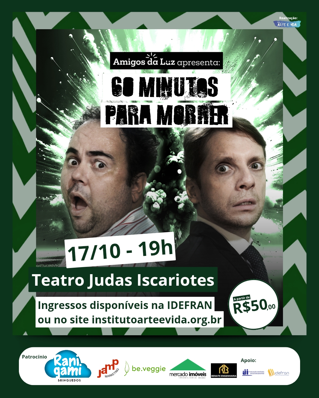 Banner 60 Minutos Para Morrer